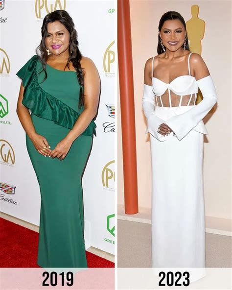 mindy kaling before ozempic|Mindy Kaling responds to criticism over 40lbs weight。